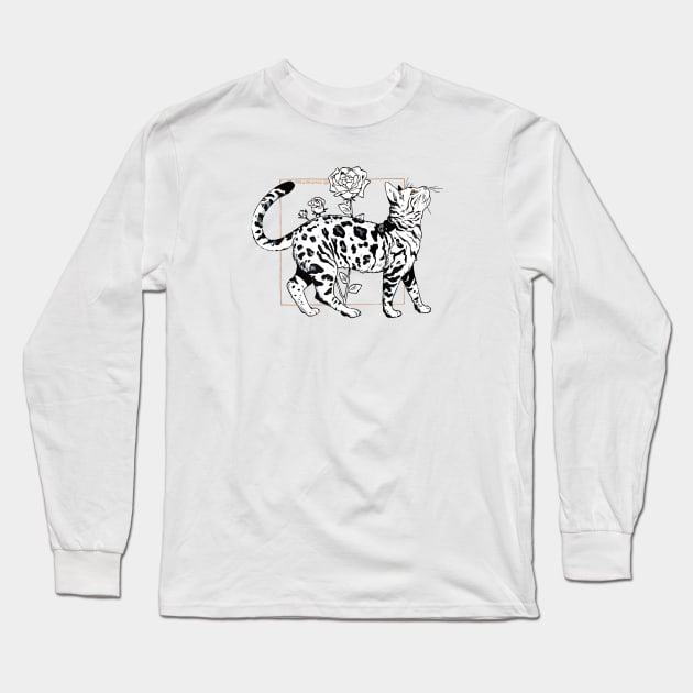 Bengal Long Sleeve T-Shirt by paristandard